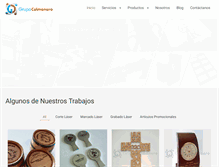 Tablet Screenshot of grupocolmenero.com
